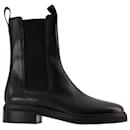 Jack 45Mm Round Toe in leatherChelsea Ankle Boot - Aeyde