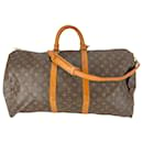Brown Coated Canvas Louis Vuitton Neverfull