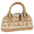LOUIS VUITTON Monogram graffiti Alma PM Hand Bag Orange LV Auth 31812 - Louis Vuitton