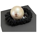 Chanel Classic Jumbo Faux Pearl Hair Tie