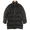 **Acne Studios (Acne) 18AW/zip up down long coat/FN-MM-OUTW000001/48/nylon/BLK