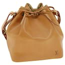 LOUIS VUITTON Nomad Leather Petit Noe Shoulder Bag Brown M85003 LV Auth 31852a - Louis Vuitton