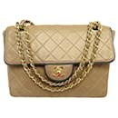 VINTAGE CHANEL HANDBAG WITH CLASSIC TIMELESS FLAP CUIR MATELASSE PURSE - Chanel