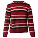 Suéter con rayas de lúrex de APC en algodón multicolor - Apc