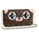Monogram Puppy Face Felicie Pochette Handbag Limited Edition - Louis Vuitton