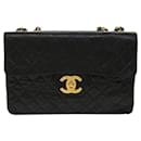 Chanel Timeless Single Flap Bag in Black