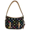 LOUIS VUITTON Handbag MONOGRAM Multicolor Black Lodge PM Shoulder Bag Preowned - Louis Vuitton