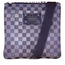 LOUIS VUITTON Damier Ebene Brooklyn Pochette Plate Messenger Crossbody Bag Pre owned - Louis Vuitton