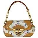 LOUIS VUITTON Monogram Multicolore Marilyn White Hand Shoulder Bag M40127 Occasion - Louis Vuitton