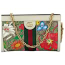 Gucci Ophidia Flora GG Small Supreme Canvas Shoulder Bag 503877 Pre owned