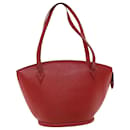 LOUIS VUITTON Epi Saint Jacques Shopping Tote Bag Red M52267 LV Auth pt4923 - Louis Vuitton