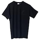 Burberry Logo Short Sleeve T-shirt in Black Organic Cotton 