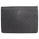 Louis Vuitton Discovery Pochette in Black Calfskin Leather