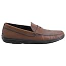 Tod's Loafers in Brown Leather