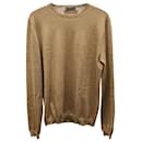 Prada Crewneck Sweater in Camel Wool