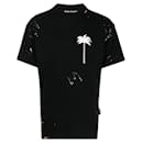 Palm Angels Splatter logo print T-shirt