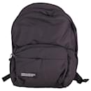 Pangaia Padded Backpack in Black Nylon - Autre Marque