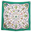 HERMES SCARF THAT MATCH THE BOTTLE PROVIDED THAT YOU ARE DRUNK CARRE SCARF - Hermès