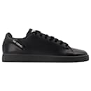 Orion Sneakers in Black Leather - Raf Simons