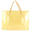 Yellow-Beige Monogram Vernis Reade GM Tote Bag - Louis Vuitton