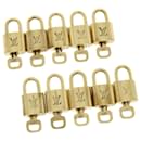 cadenas Louis Vuitton 10Définir l'autorisation LV de ton or 31777