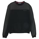 *Prada SPORTS crew neck sweatshirt black series S