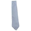 Blue Pattern Tie - Alfred Dunhill