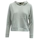 James Perse Oversized Hoodie in White Cotton - Autre Marque