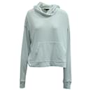 James Perse Hooded Sweatshirt in White Cotton - Autre Marque