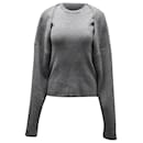 Frankie Shop Knit Top and Shrug Set in Grey Acrylic - Autre Marque