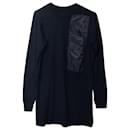 Rick Owens Sweatshirt aus schwarzer Baumwolle