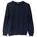 Y-3 Rundhals-Sweatshirt aus schwarzer Baumwolle - Y3