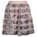 Pink A-line Mini Skirt - Zimmermann