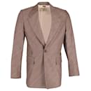 Vivienne Westwood Striped Suit Jacket in Brown Wool