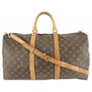 Monogram Keepall Bandouliere 50 Duffle with Strap - Louis Vuitton