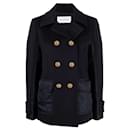 Valentino lined-breasted coat with Cashmere
