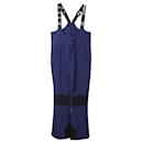 Perfect Moment Isola Racing Fitted Ski Salopettes in Blue Polyester - Autre Marque