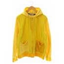 *JACQUEMUS color combination zip hoodie long sleeves M yellow yellow/HK OS SH men's [vector old clothes] 220915 - Jacquemus