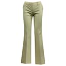 Theory Flare Pant in Cream Wool