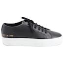 Sneakers Common Projects Tournament Low Cut in Pelle Nera - Autre Marque