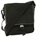 PRADA Shoulder Bag Nylon Khaki Auth ki2478 - Prada