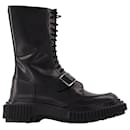 type 185 Boots in Black Leather - Autre Marque