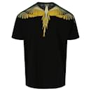 Marcelo Burlon Printed Wings Cotton T-Shirt - Autre Marque