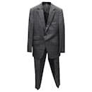 Tom Ford Plaid Suit Set in Grey Cashmere