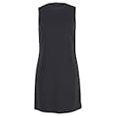Theory A-Line Shift Mini Dress en Polyester Noir