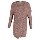 Stella McCartney Chunky Knit Sweater Dress in Brown Wool - Stella Mc Cartney