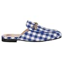Gucci Princetown Gingham Slippers Sandals