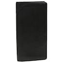 LOUIS VUITTON Damier Anfini Portefeuille Brazza Wallet Black N63010 auth 32380 - Louis Vuitton