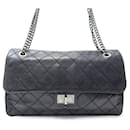 Chanel handbag 2.55 CLASP MADEMOISELLE QUILTED LEATHER HAND BAG PURSE