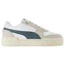 Ca Pro Lux in White and Blue Leather - Puma